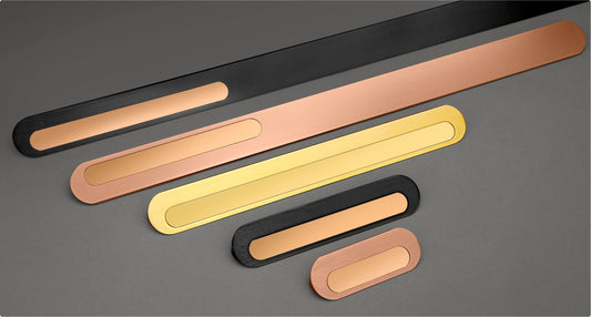 Whale Hardware Long Cabinet handles - Kurosawa