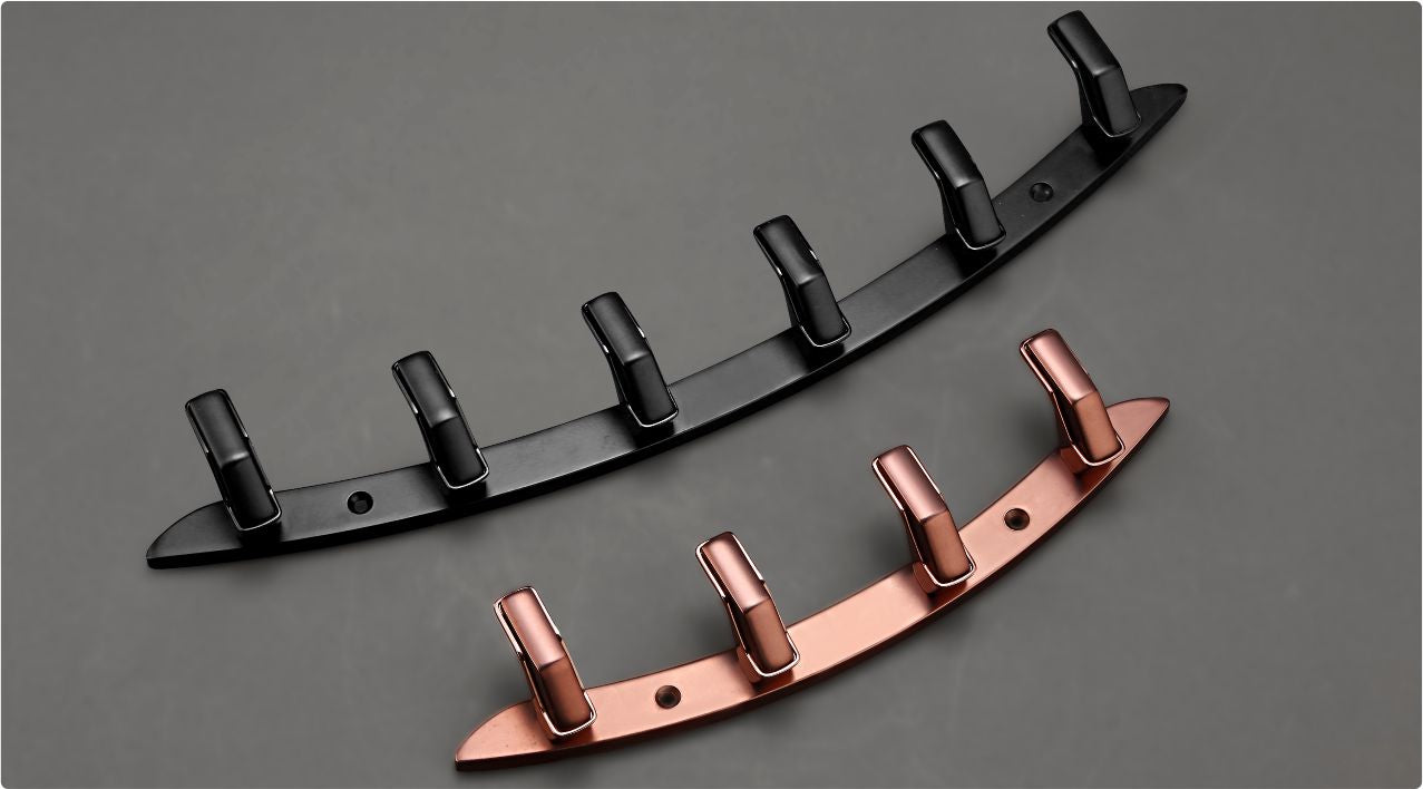 Whale Hardware Door Hooks - Hanako